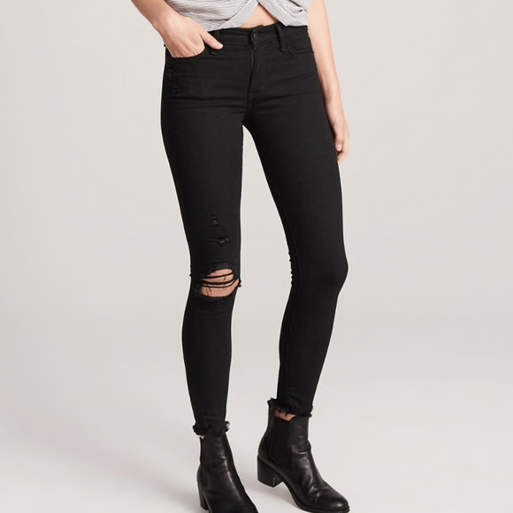Abercrombie & Fitch Denim - Abercrombie & Fitch Black Jeans